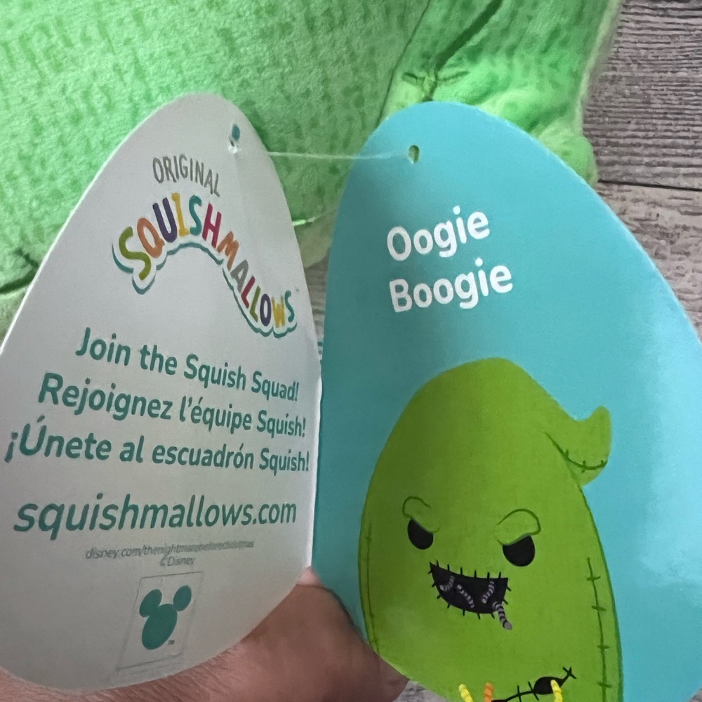 Squishmallows Nightmare Before Christmas Oogie Boogie Halloween Plush Toy - Picture 4 of 9